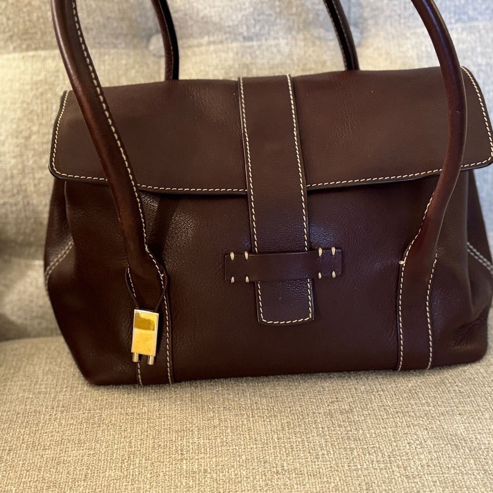 Loro Piana Leather Dandy Bag - Picture 15 of 15